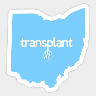 Ohio Transplant OH Blue Sticker